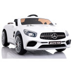 Elektrické autíčko Mercedes SL65 nelakované LCD - biele